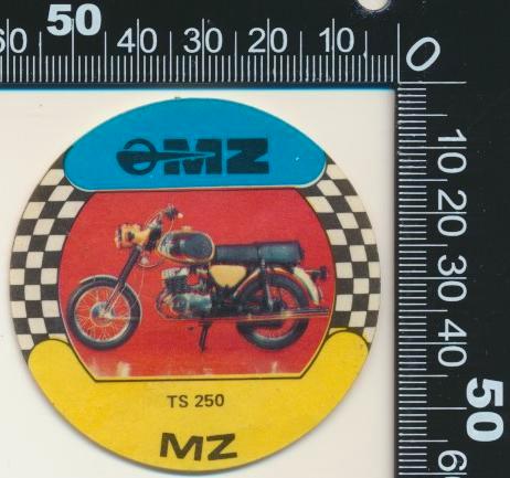 Sticker: MZ - TS 250, Verzamelen, Stickers, Zo goed als nieuw, Auto of Motor, Verzenden