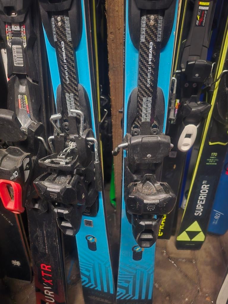 170cm HEAD LEGACY LUXE SUPERSHAPE E-MAGNUM, Sport en Fitness, Skiën en Langlaufen, 160 tot 180 cm, Ophalen of Verzenden, Zo goed als nieuw