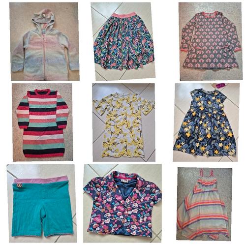 Vrolijke meisjes kleding 110-116. Maxomorra, 4ff, someone, Kinderen en Baby's, Kinderkleding | Maat 110, Gebruikt, Meisje, Jurk of Rok