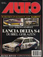 Autovisie 1 1985 : Range Rover Vogue - Lancia Delta S4, Gelezen, Autovisie, Ophalen of Verzenden, Algemeen