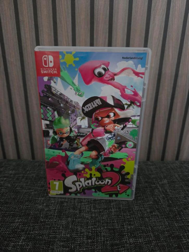 Splatoon 2 - Nintendo Switch, Spelcomputers en Games, Games | Nintendo Switch, Zo goed als nieuw, Shooter, 3 spelers of meer, Vanaf 7 jaar