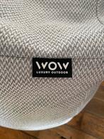 Wow Capri Hocker - Nieuw! Exclusieve luxury top kwaliteit, Ophalen of Verzenden, Nieuw, Grijs, Zitzak