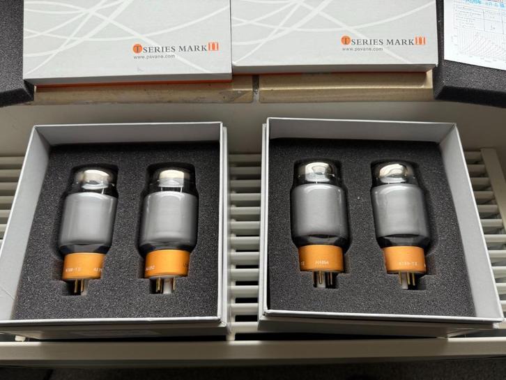 PSVANE KT88 T series mark II quartet, Audio, Tv en Foto, Versterkers en Receivers, Gebruikt, 120 watt of meer, Overige merken