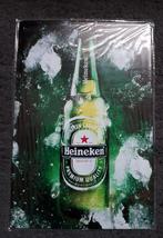 Heineken 20x30 cm Reclamebord, Verzamelen, Biermerken, Ophalen of Verzenden, Nieuw, Reclamebord, Plaat of Schild, Heineken