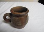 antiek aardewerk drinkbeker  bodemvondst 18e eeuws, Ophalen of Verzenden