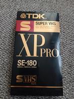 SVHS * TDK * XP PRO * SE 180 * IN SEAL *, Ophalen of Verzenden, Nieuw in verpakking, Overige genres, 2 t/m 25 bandjes