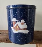 Blik met winter / sneeuw taferelen, Verzamelen, Blikken, Ophalen of Verzenden, Gebruikt, Overige