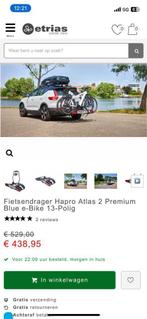 Fietsendrager nieuw hapro atlas 2, Auto diversen, Fietsendragers, Ophalen, 2 fietsen, Nieuw, Trekhaakdrager
