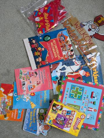 Sinterklaas Boeken en Spelletjes Pakket beschikbaar voor biedingen