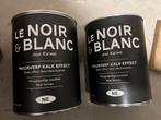 Le Noir& Blanc muurverf Kalk effect Summer Sand 2x 1 liter, Doe-het-zelf en Verbouw, Verf, Beits en Lak, Beige, Nieuw, Ophalen of Verzenden