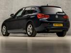 BMW 1-serie 118i EDE Sportline Automaat (GROOT NAVIGATIE, CA, Auto's, Gebruikt, Blauw, Origineel Nederlands, Bedrijf