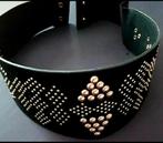 Riem met studs dames, Minder dan 80 cm, Zwart, Nieuw, Tailleriem