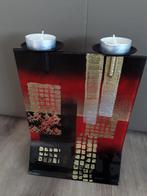 Glaskunst, kandelaar, Antiek en Kunst, Kunst | Designobjecten, Ophalen of Verzenden