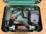 Bosch accu boormachine in koffer, Doe-het-zelf en Verbouw, Gereedschap | Boormachines, Gebruikt, Variabele snelheid, Ophalen of Verzenden