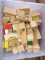 Houten Bouwblokken in Bak, Ophalen of Verzenden, Gebruikt, Overige typen