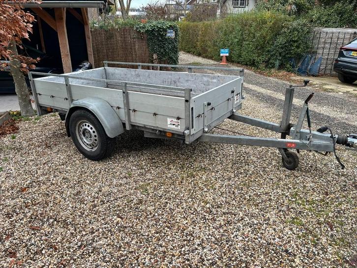 Aanhangwagen Open Enkelas 1400kg, Auto diversen, Aanhangers en Bagagewagens, Ophalen