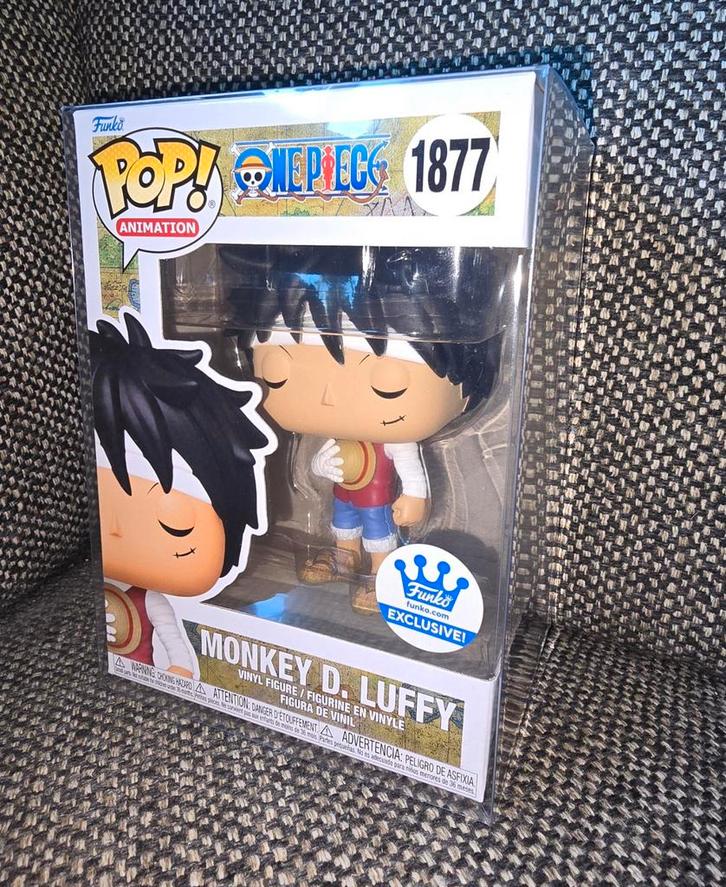 Funko Pop! 1877 Monkey D Luffy (One Piece) Exclusive, Verzamelen, Poppetjes en Figuurtjes, Nieuw, Ophalen of Verzenden
