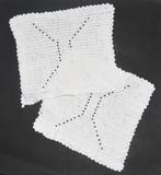 Brocante vintage gehaakte pannenlappen pannelappen, Huis en Inrichting, Keuken | Textiel, Ophalen of Verzenden, Overige typen