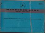 MERCEDES 116 Type Spare List/280S(E)/350SE, Ophalen of Verzenden