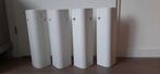 Auping Auronde 2000 48cm poten seniorenhoogte, wit, Ophalen, Wit, Tweepersoons, 200 cm
