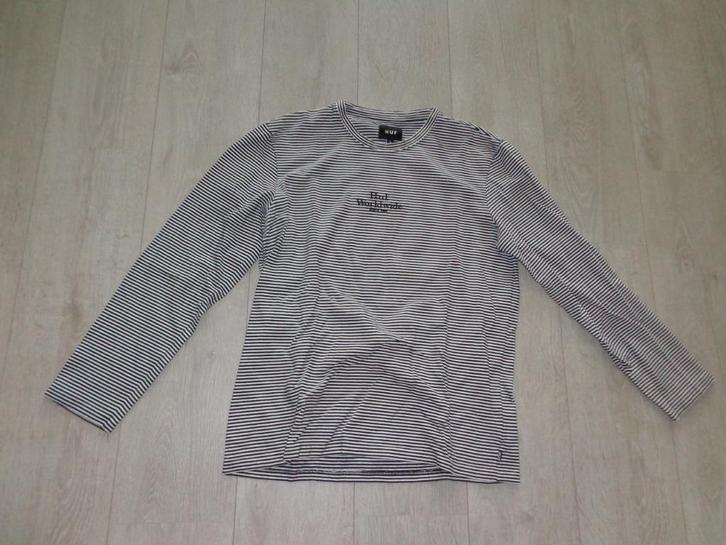 gestreepte damestrui van HUF, maat L, Kleding | Dames, Truien en Vesten, Gedragen, Maat 42/44 (L), Ophalen of Verzenden