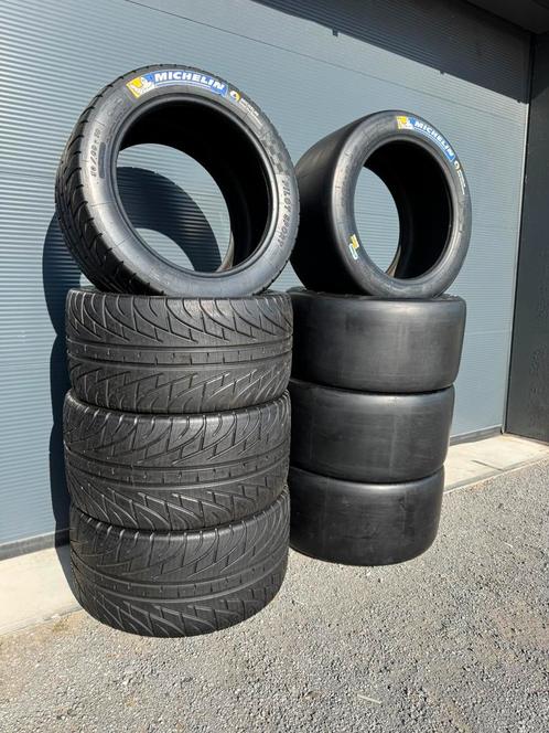 Michelin & Hankook 18” slicks & wets, Auto diversen, Autosport-onderdelen, Nieuw, Ophalen