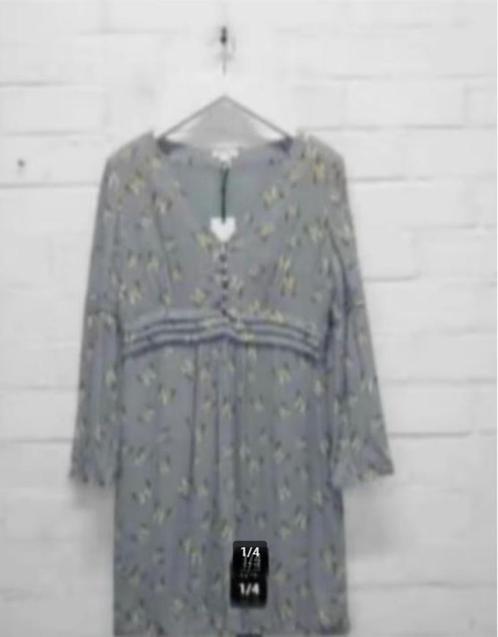 Intropia - Prachtige Jurk butterfly print maat 42 - Nieuw, Kleding | Dames, Jurken, Nieuw, Maat 42/44 (L), Boven de knie, Ophalen of Verzenden