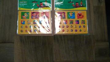 Sesamstraat Bert Ernie Elmo 3d stickers KLEIN nieuw beschikbaar voor biedingen