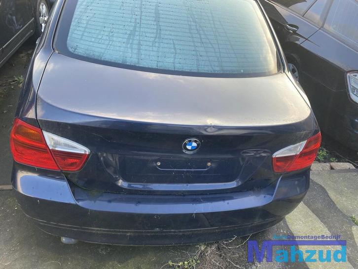 BMW 3 SERIE E90 blauw A35/5 achterklep 2004-2012, Auto-onderdelen, Carrosserie en Plaatwerk, Achterklep, BMW, Achter, Gebruikt