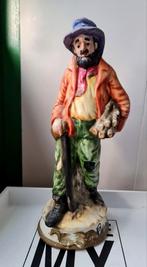 Capodimonte beeld houthakker mooi gekleurd origineel stempel, Ophalen, Zo goed als nieuw, Hummel