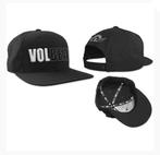 Volbeat Logo Snapback Pet - Zwart, metsl, rock,, Ophalen of Verzenden, Nieuw, Kleding