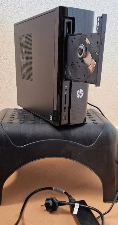 HP Desktop PC inclusief accessoires, Computers en Software, Desktop Pc's, Gebruikt, 2 tot 3 Ghz, HDD, 8 GB, Met monitor, Ophalen