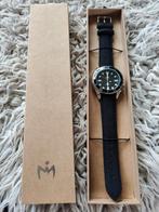 Nieuw horloge van Meye Company, zwart, zilverkleurig, Overige merken, Staal, Staal, Nieuw