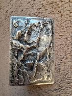 Alpan Mid-Century Deurgreep - Zilver Textuur, Ophalen of Verzenden, Gebruikt