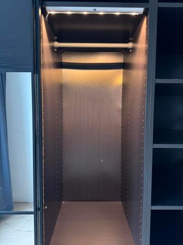 IKEA Pax kledingkast donkerbruin 200x236x60 - afbeelding 5
