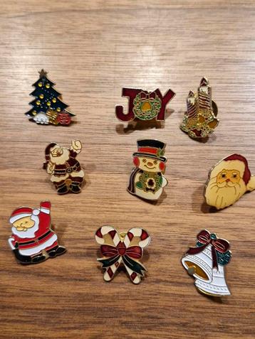 029 Vintage Kerstspeldjes Set - 9 stuks beschikbaar voor biedingen