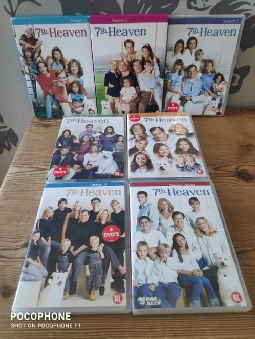 THE 7th HEAVEN- SEIZOEN 1 T/M 7 NLO - NIEUWSTAAT., Cd's en Dvd's, Dvd's | Tv en Series, Zo goed als nieuw, Drama, Boxset, Alle leeftijden