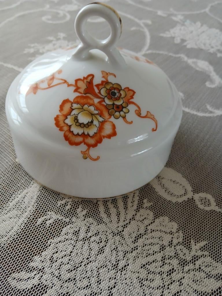 Deksel botervloot servies Koenigszelt, Antiek en Kunst, Ophalen of Verzenden