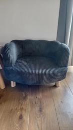 Kattensofa van ribstof, Ophalen, Zo goed als nieuw
