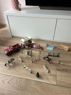 Schleich truck trailer en spingparcours, Ophalen of Verzenden, Zo goed als nieuw