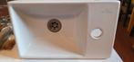 Nieuwe kleine Villeroy en Boch wasbak met chiffon en kraan, Doe-het-zelf en Verbouw, Sanitair, Ophalen, Wastafel
