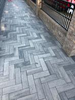 Plusminus 40 vierkante meter sierbestrating, Tuin en Terras, Ophalen, Beton, 10 m² of meer, Klinkers