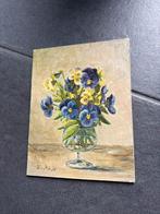 Olieverfschilderij van Diny Pot - Bloemen in vaas, Antiek en Kunst, Kunst | Schilderijen | Klassiek, Ophalen