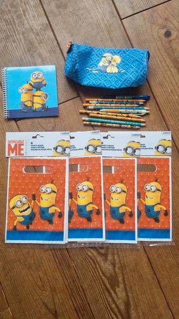 Minions schoolspullen beschikbaar voor biedingen
