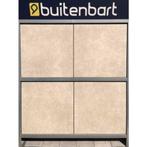 Keramische Tuintegels 60x60x4cm Beige Keramiek op Beton | A-, Tuin en Terras, Keramiek, Nieuw, Ophalen of Verzenden, 10 m² of meer