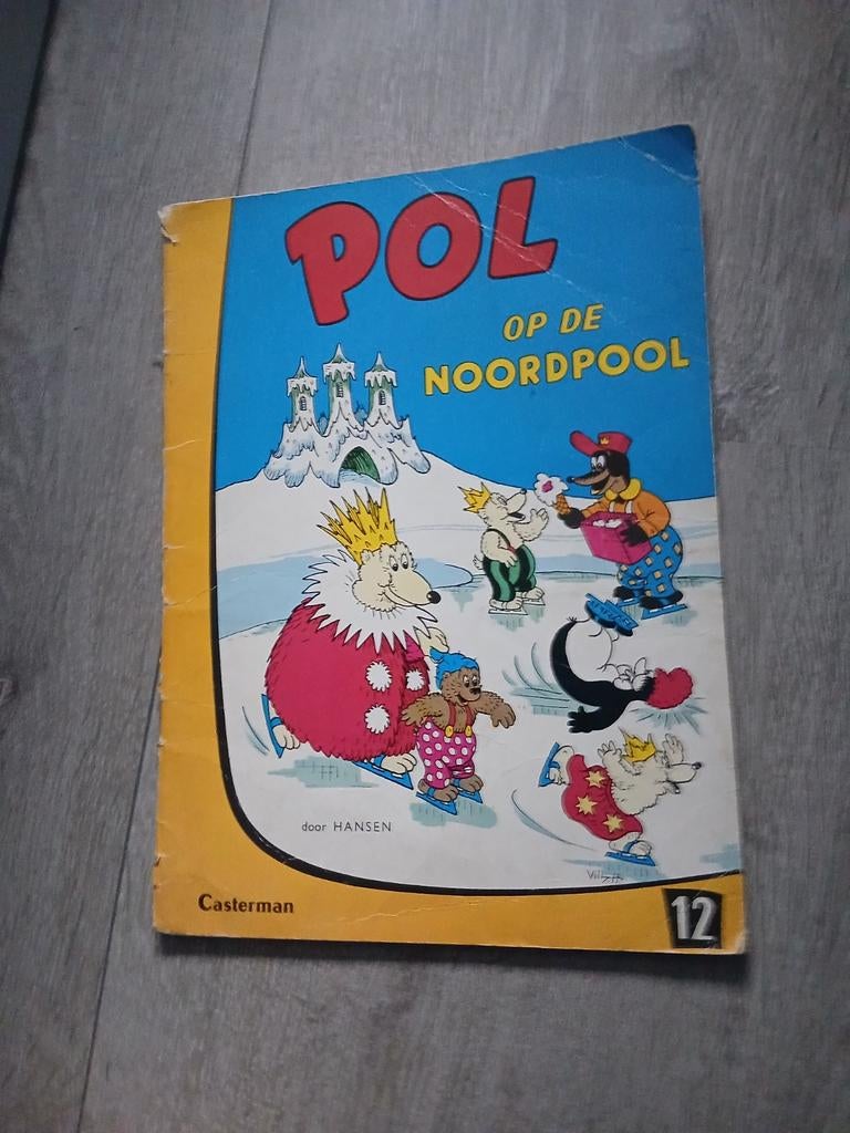 Pol op de Noordpool - Hansen - Stripboek, Boeken, Stripboeken, Eén stripboek, Ophalen of Verzenden, Gelezen, Hansen