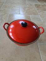 Gietijzeren Braadpan - 29cm, Gebruikt, Gietijzer, Ophalen of Verzenden, Keramische plaat