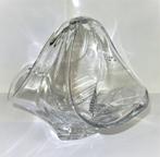 Czechisch art glas decoratief lood kristallen fruit vaas, Ophalen of Verzenden