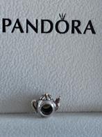 (765) Pandora bedel Koffiepot zilver met gouden knopje, Ophalen of Verzenden, Zo goed als nieuw, Zilver, Pandora