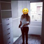 Inloopkast, gedemonteerd, zie omschrijving, Ophalen, Wit, open en ruimtelijk, 200 cm of meer, Met klep(pen)